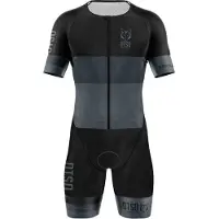 Otso Black Korte Mouw Triatlonpak