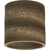 Ledvance 4 X LED Armatuur E27 | Decor Cardboard Cylinder Ceiling E27 Brown