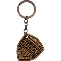 Fanatic 2000 AD Keychain Judge Dredd Badge Limited Edition Keyrings