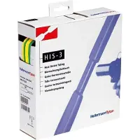 Hellermanntyton 308-31207 Krimpkous zonder lijm Groen, Geel 12 mm 4 mm Krimpverhouding:3:1 5 m