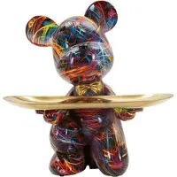 Mauro Ferretti Decoratie Dog Psyco Tray -a 17×15×22,5 cm