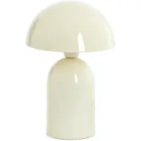 Light & Living Champignon Tafellamp Tolima Glans Creme Ø 23cm