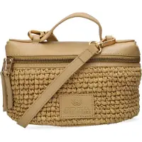 Fred de la bretoniere Dames Crossbodytassen Lori - Zand - Maat ONESIZE