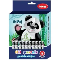 Beniamin Oliepastels, 18 Levendige Kleuren, Perfect voor Kunstenaars