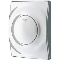 GROHE Surf urinoir bedieningsplaat inclusief mechanisch functiedeel mat chroom