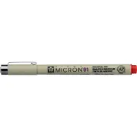 Sakura Pigma Micron 0.25 mm Archival Ink Pen Rood