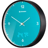 Bresser Mytime Led-wandklok Met Temperatuurweergave