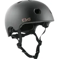 TSG Fahrradhelm - Meta Solid Color - Satin Black - - 61-63 cm - Fahrradhelme