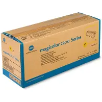 MINOLTA-QMS Konica 4145503 / 1710471-002 toner geel (origineel)