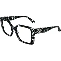 Karl Lagerfeld KL6241 54/17/140 Marmer zwart Acetaat DAMES KL6241