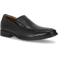 Clarks Clarksvoor mannen. 26110312 Tilden Free leren loafers zwart (46), Leer, Plat, Geen, Casual