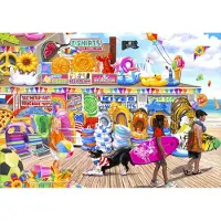 Bluebird Puzzle legpuzzel Beach Shop - 2000 stukjes fantasie.