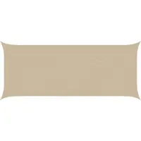 vidaXL Zonneschaduw Beige 6 x 2,5 m 100% Polyester Oxford