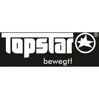 Topstar Draaikruk | met wielen | kunstleer kussen zwart | zithoogteverstelling 390-520 mm | 1 stuk - 72270D10H 72270D10H