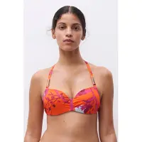 Chantelle Sw Bra Tshirt Half Cup Memory Painted Flowers Size: E80 | Bikinis Outlet | Dames | Oranje