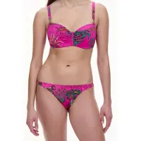 Chantelle Sw Bra Tshirt Half Cup Memory Pink Jungle Size: C80 | Bikinis Outlet | Dames | Roze