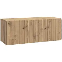vidaXL Wandmontage TV-kast 78,5 x 31 x 30 cm Artisanaal eiken