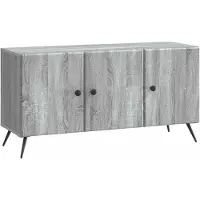 vidaXL TV Kast Grijs sonoma 99 x 34,5 x 50 cm Bewerkt hout