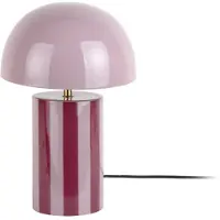 Leitmotiv tafellamp rayado dark mauve & soft lavender