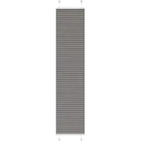 vidaXL Plissé rolgordijn 50x200 cm stofbreedte 49,4 cm antraciet