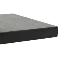 vidaXL Parasolvoet vierkant 28,5 kg graniet zwart