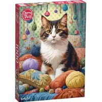 CherryPazzi Knitty Cat Puzzel 1000 Stukjes