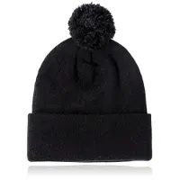 LGT JWLS Muts met Pompon in Zwart - Maat S/M