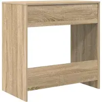vidaXL Bureau Sonoma Eik Bewerkt hout 77.5 x 43 x 79 cm