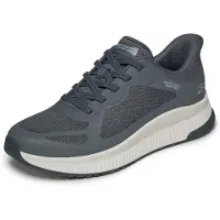 SKECHERS Slip-ons 'BOBS SQUAD 4' basaltgrijs