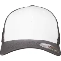 Flexfit Pet basaltgrijs / wit