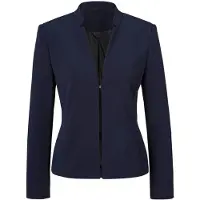 Goldner Blazers nachtblauw