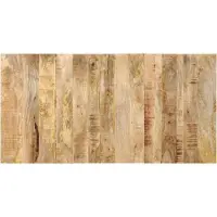 vidaXL Hoofdbord 160 cm massief ruw mangohout