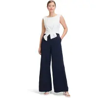 Vera Mont Jumpsuit donkerblauw / wit