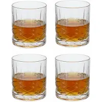 Cookinglife Whiskey Glazen / Waterglazen 350 ml - 4 Stuks