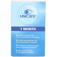 Unicare 1 Month 6 Zachte Contactlenzen -6.00
