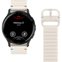 Just in Case ActiveFlex armband voor Garmin Venu 3/4 (45mm), ivoor