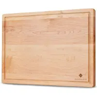 SOPHIOR Snijplank van Esdoornhout met sapgeul - Groot 42x30x2,5cm
