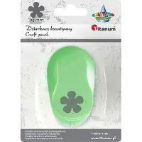 Titanium Bloemperforator 25mm - Decoratief Kantoorgereedafk