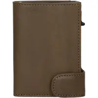 Tony Perotti Aluminium creditcardhouder met papiergeld vak - Taupe