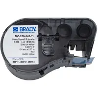 Brady MC-250-342-YL tape krimpkous | zwart op geel | 11,15mm x 2,13m