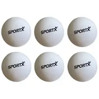 Sportx - Tafeltennisballen in Doos (6 stuks)