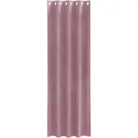 vidaXL Verduisterende gordijnen 2 st Donkerroze 140 x 245 cm Fluweel