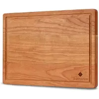 SOPHIOR Snijplank van Kersenhout met sapgeul - Medium 35x25x2,5cm
