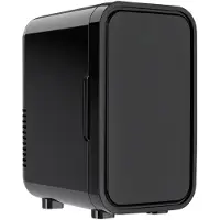 DNA Mini koelkast 4L - Skincare & make-up fridge - Mini Koelkasten - Zwart - 17cm x 14cm x 27cm