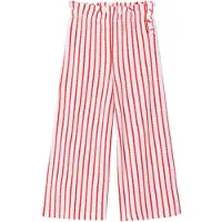 Vertbaudet Wijde gestreepte legging van gebreide sweater