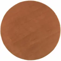 Muratap Relax samba rond wasbaar effen vloerkleed uni tapijt - 160 cm rond