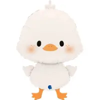 Grabo ballon kuiken eend ballon xl 63cm (flat) 25 inch / bulk