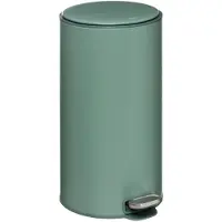 Core Pedaalemmer 30 Liter - Pedaalemmer - Prullenbak 30 Liter - Metaal - Groen - 32cm x 32cm x 62cm