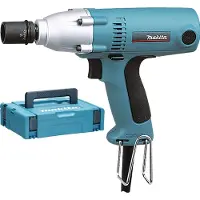 Makita Boormachine + slagboor, Elektrische slagmoersleutel 150 Nm 6953J in Makpac (Elektrische stroom)