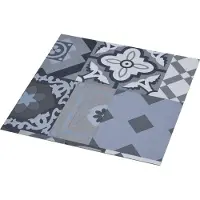 vidaXL Zelfklevende vloertegels, kleurrijk patroon, 30,5 x 30,5 cm